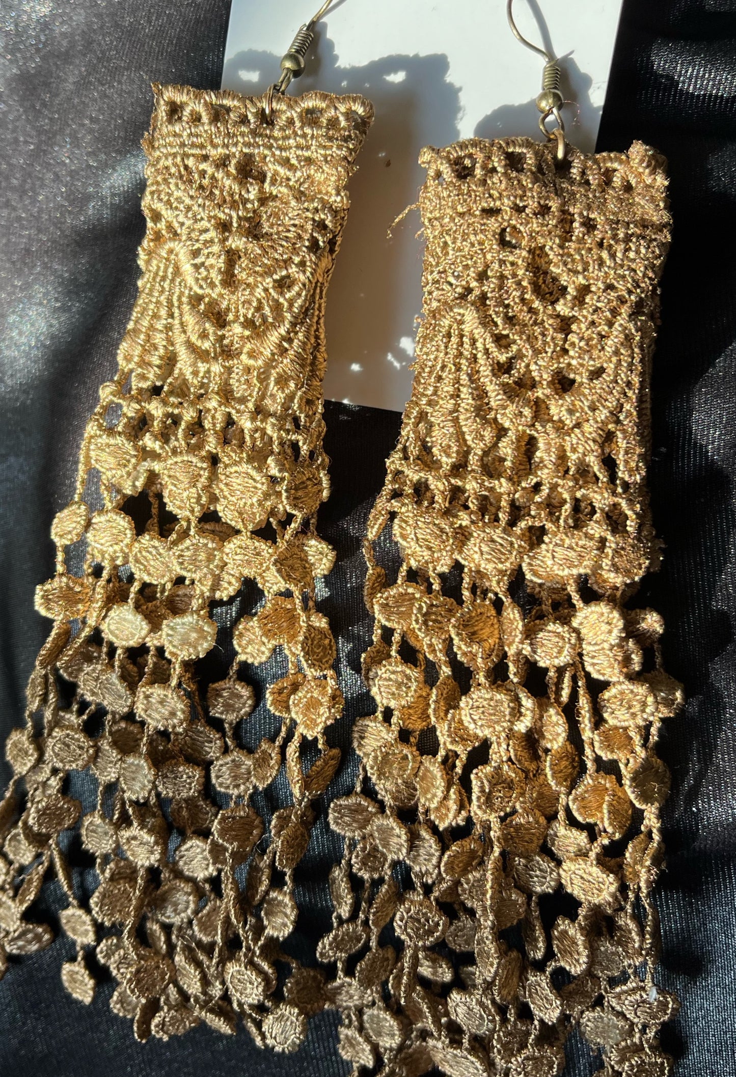 Gold Macramé
